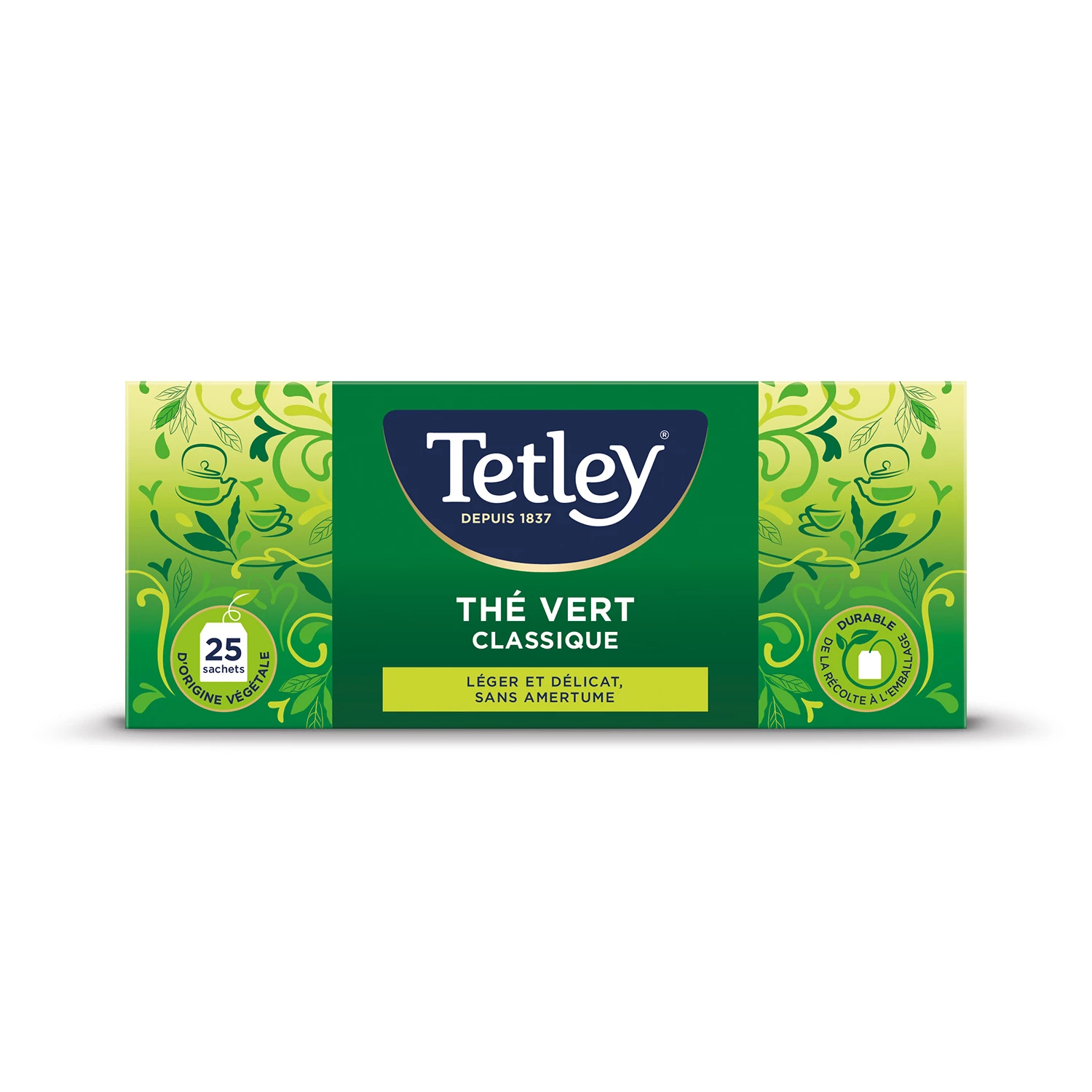 شاي أخضر كلاسيكي، 25 كيس، 38 جرام - TETLEY