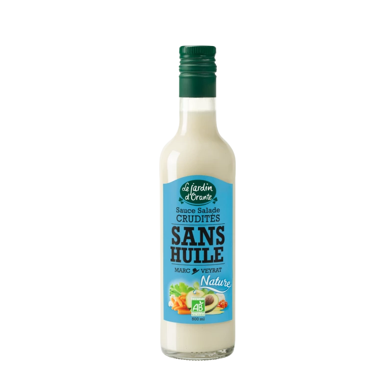 Sauce salade sans huile crudité 50 cl - Le Jardin D'Orante