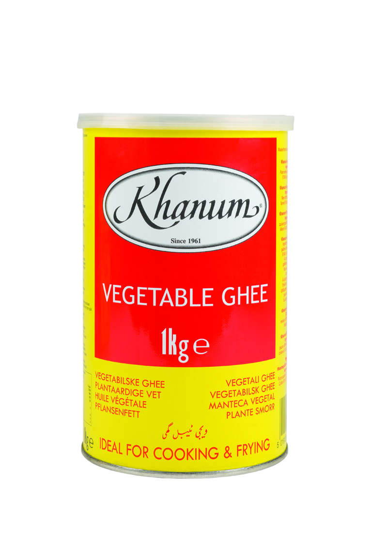 Pure Vegetable Ghee  (12 X 1 Kg) - KHANUM