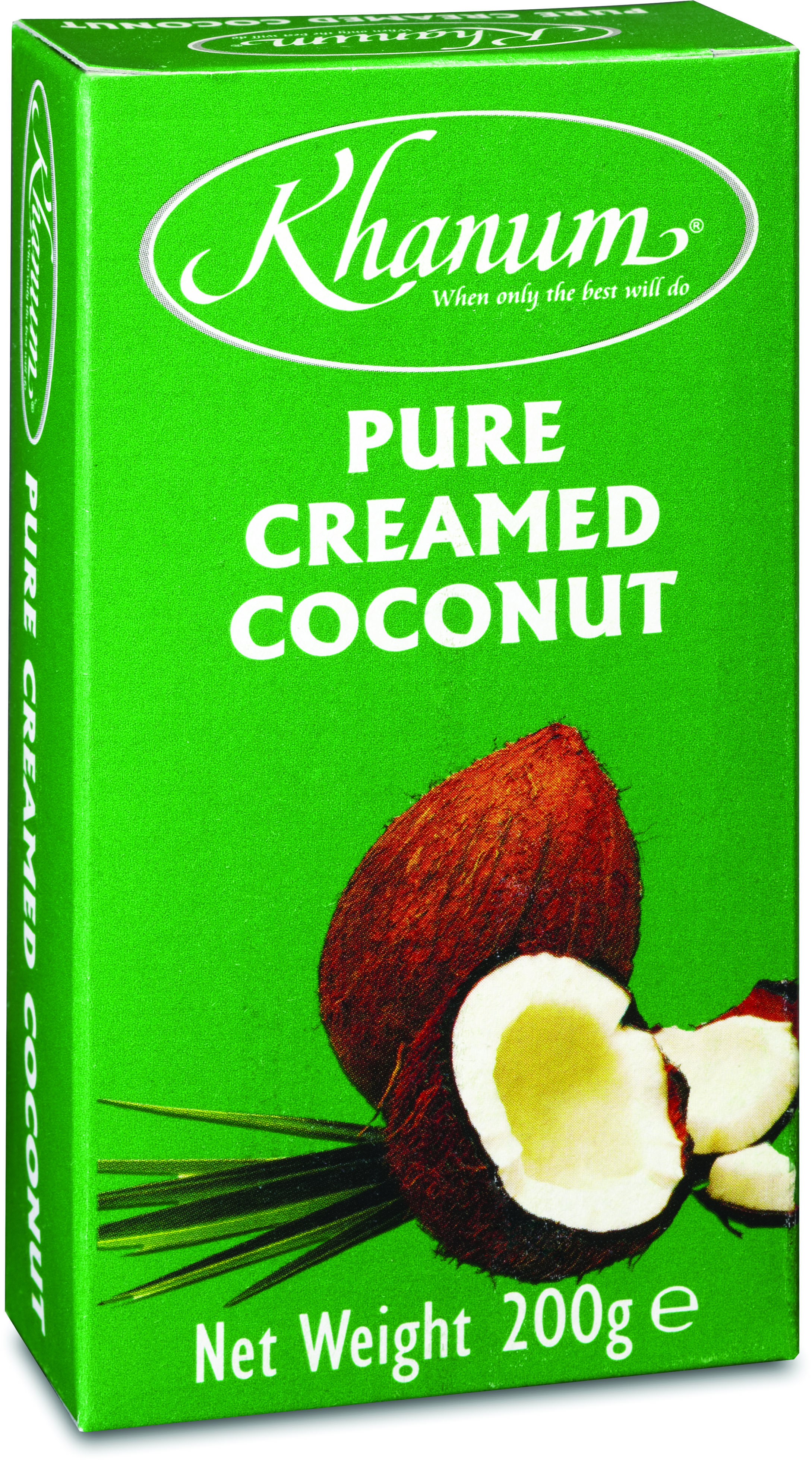 Чистый кокосовый крем со сливками (40 х 200 г) - KHANUM