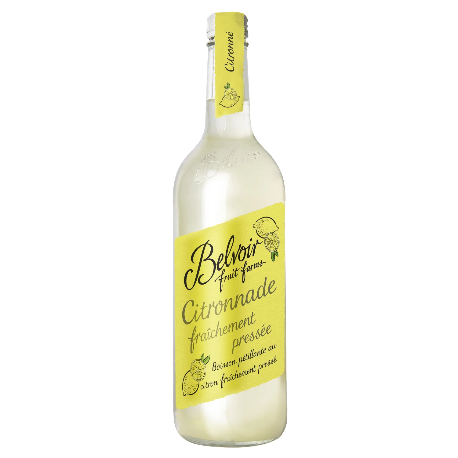 Boisson Pétillante au Jus de Citron, 75cl - BELVOIR FARM