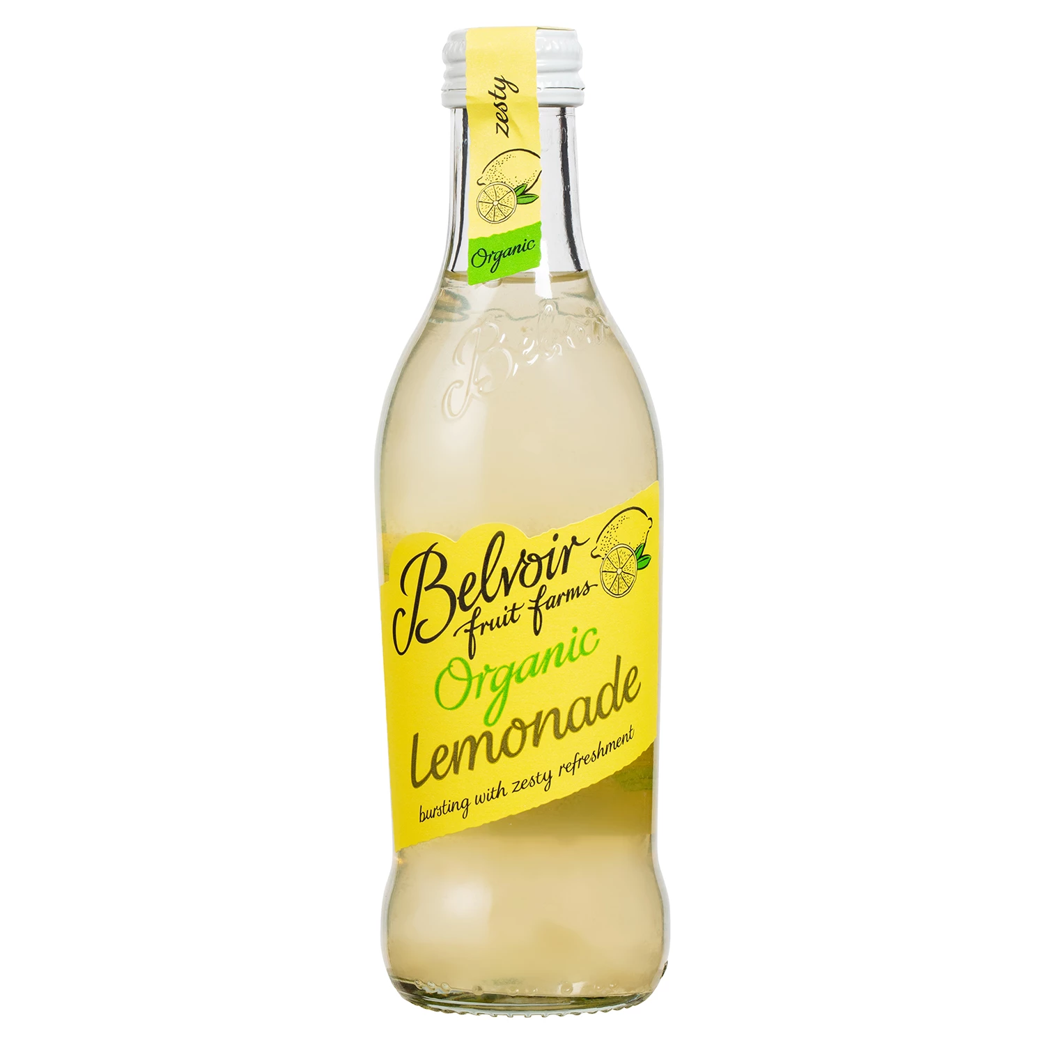 Organic Lemon Lemonade, 25cl - BELVOIR FARM