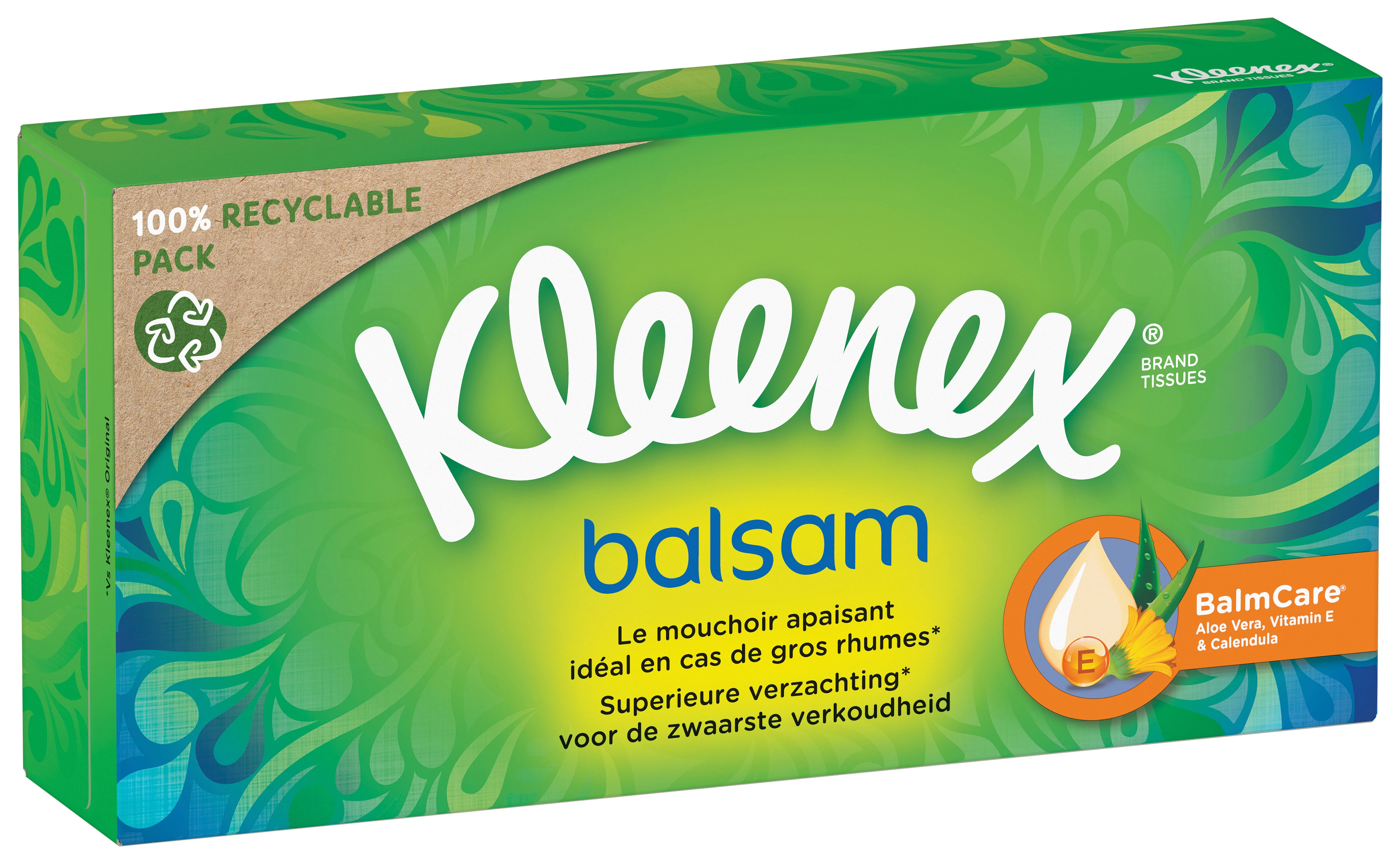 Kleenex Balsam Boite 72