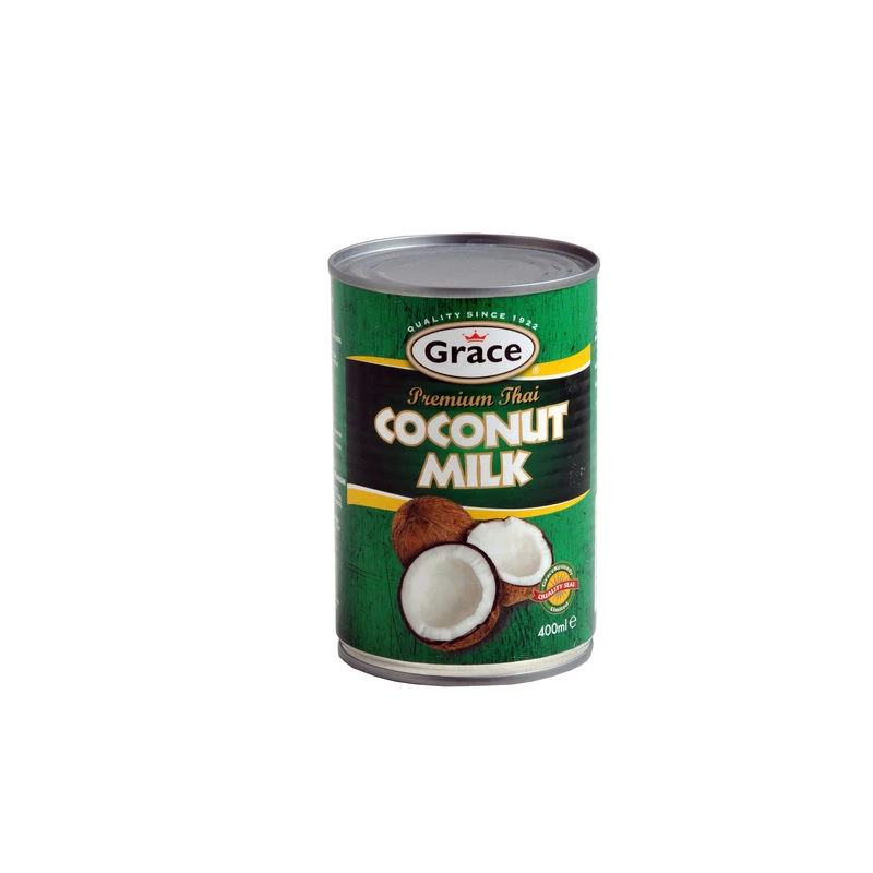 Lait De Coco 16,6% Mat. Gras. 12 X 400 ml - GRACE