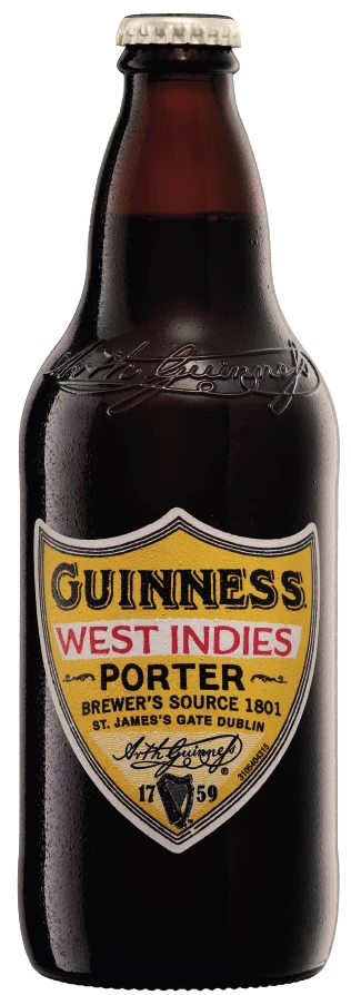 Guinness West Indies 50cl 6d