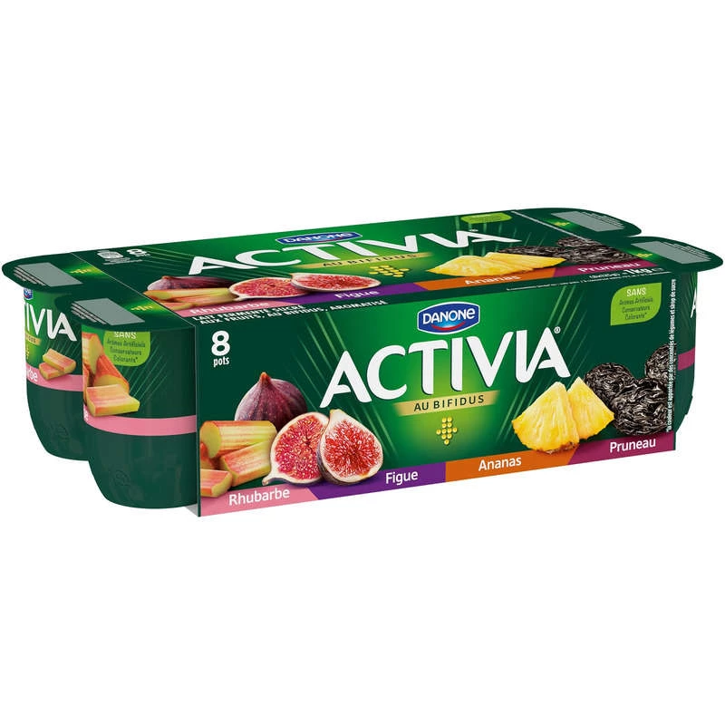 Yaourt aux fruits bifidus 8X125G - ACTIVIA