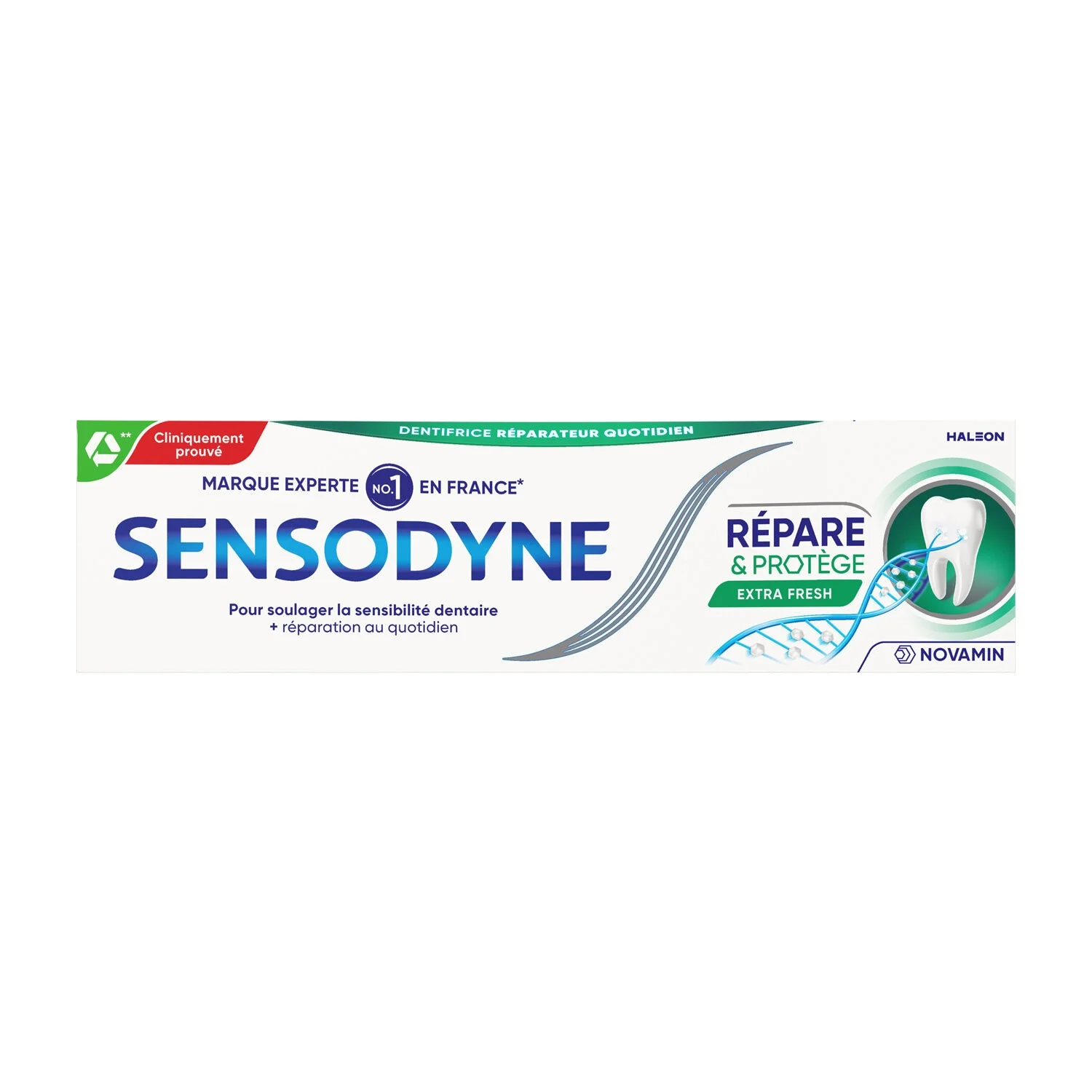 Dentifrice Répare & Protège Extra Fresh Novamin 75ml - Sensodyne