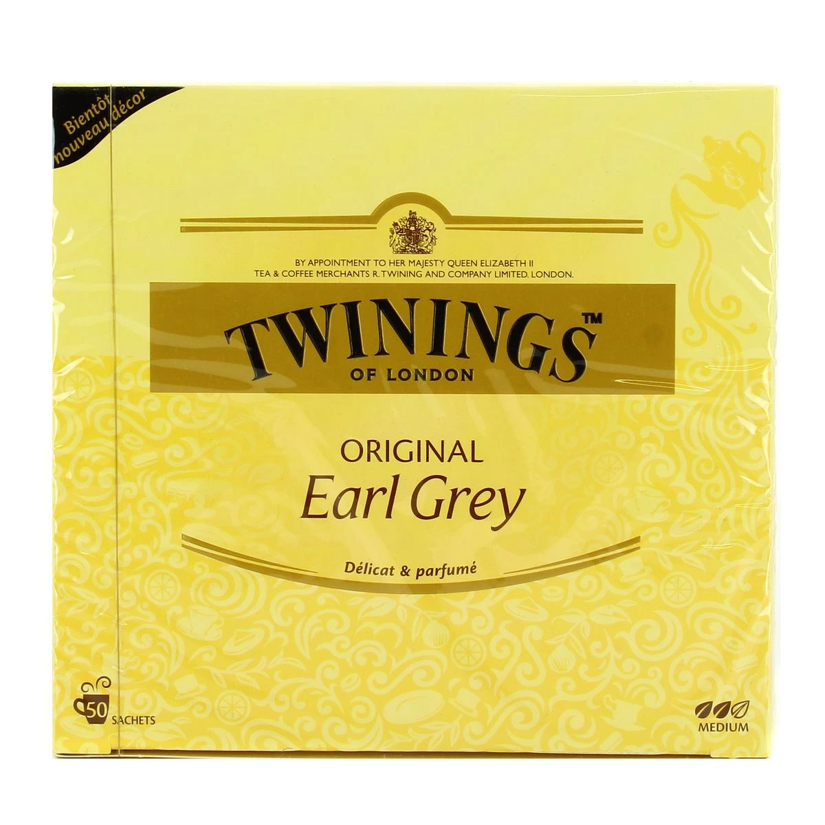 El Earl Grey original x50 100g - TWININGS