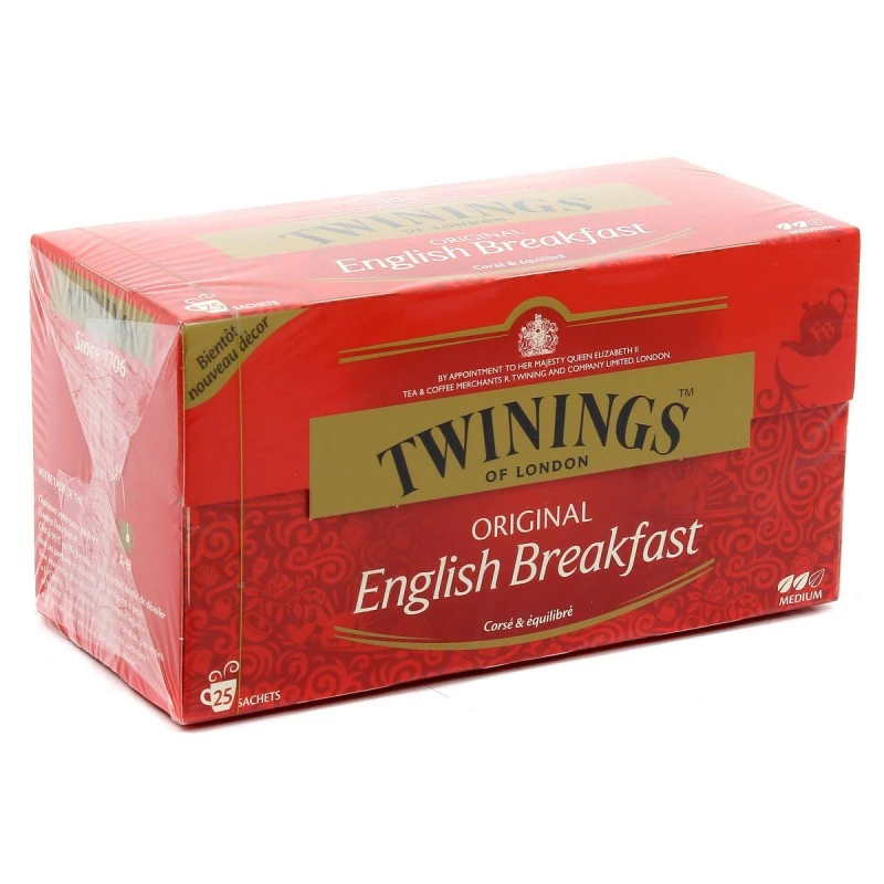 O café da manhã inglês original X25 40g - TWININGS