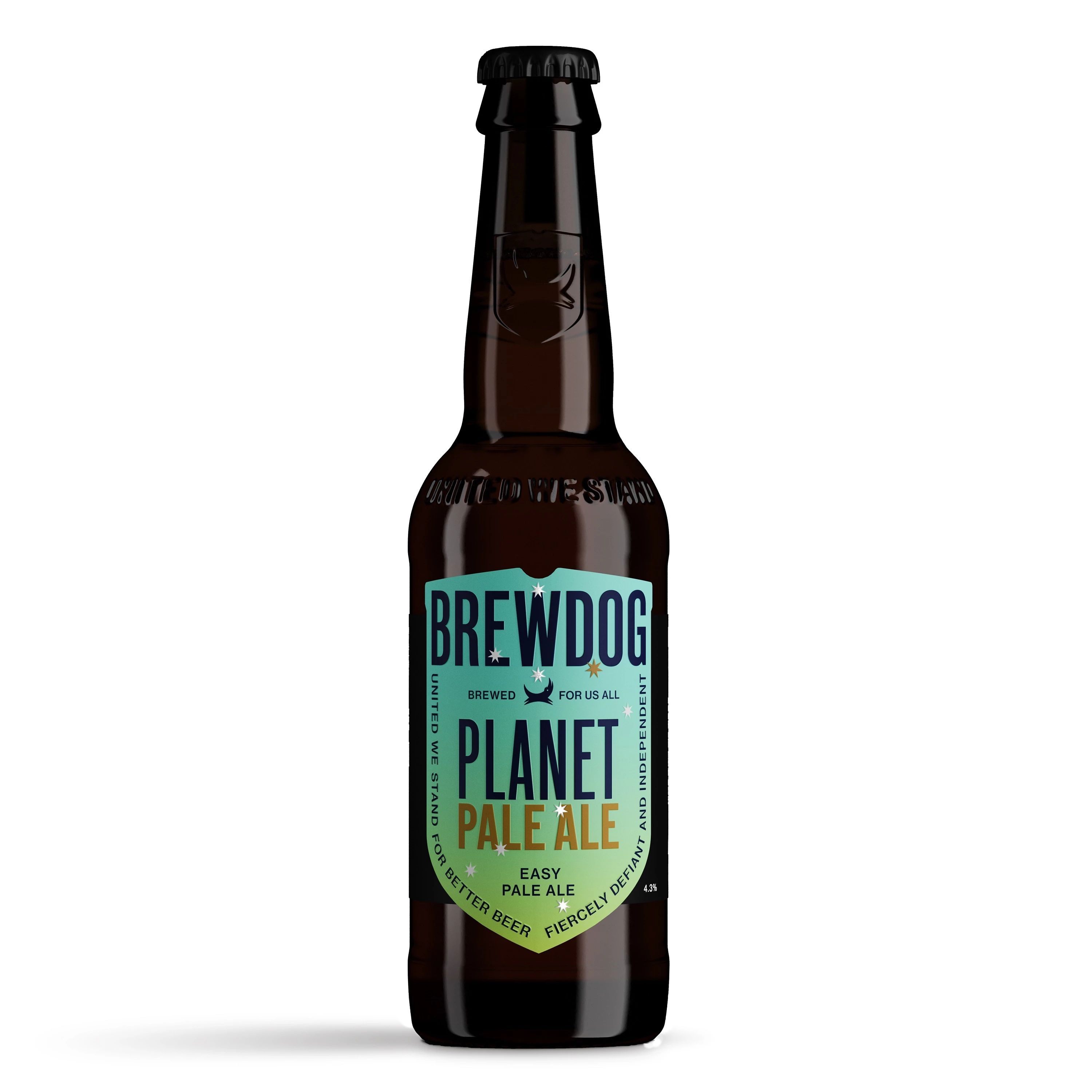 Bière Blonde Planet Pale Ale, 4,3°, 33cl - BREWDOG