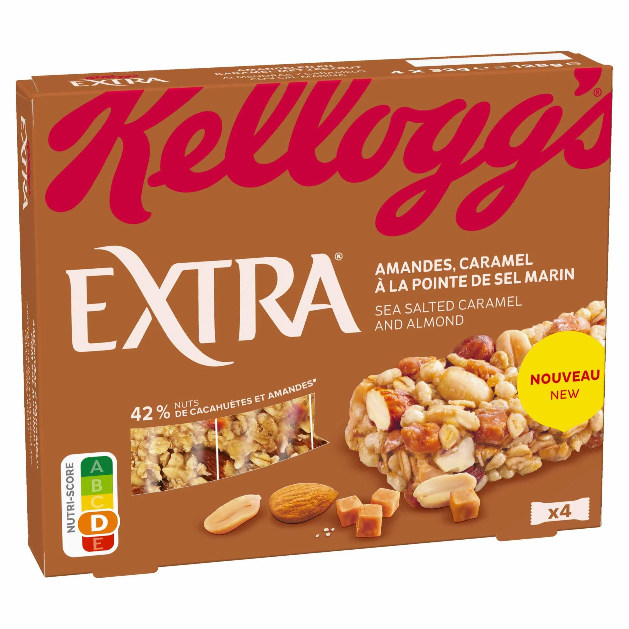 Barre Extra Cereale 4x32g - KELLOGG'S