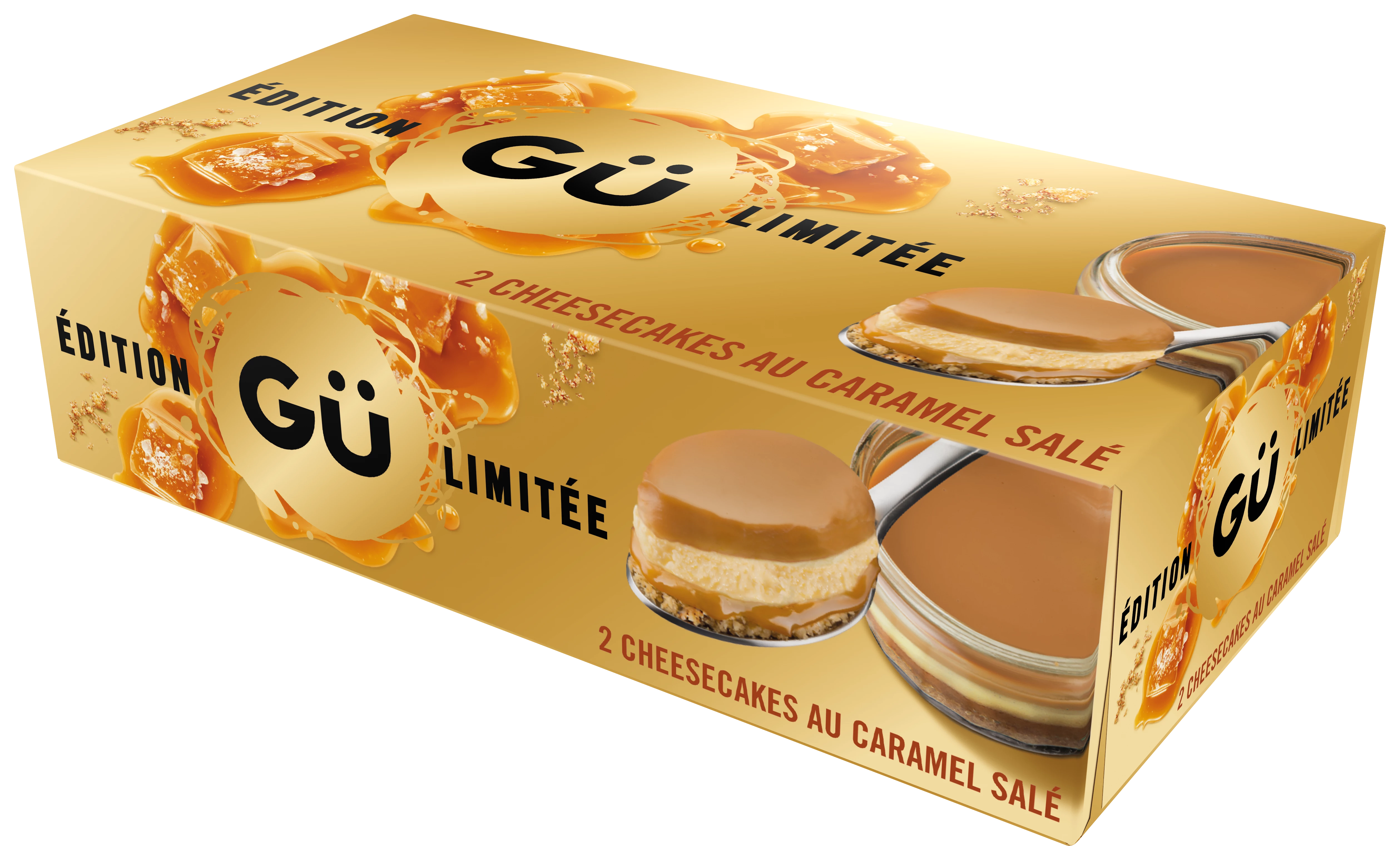 2x92g Le Cheesecake Caramel Gu