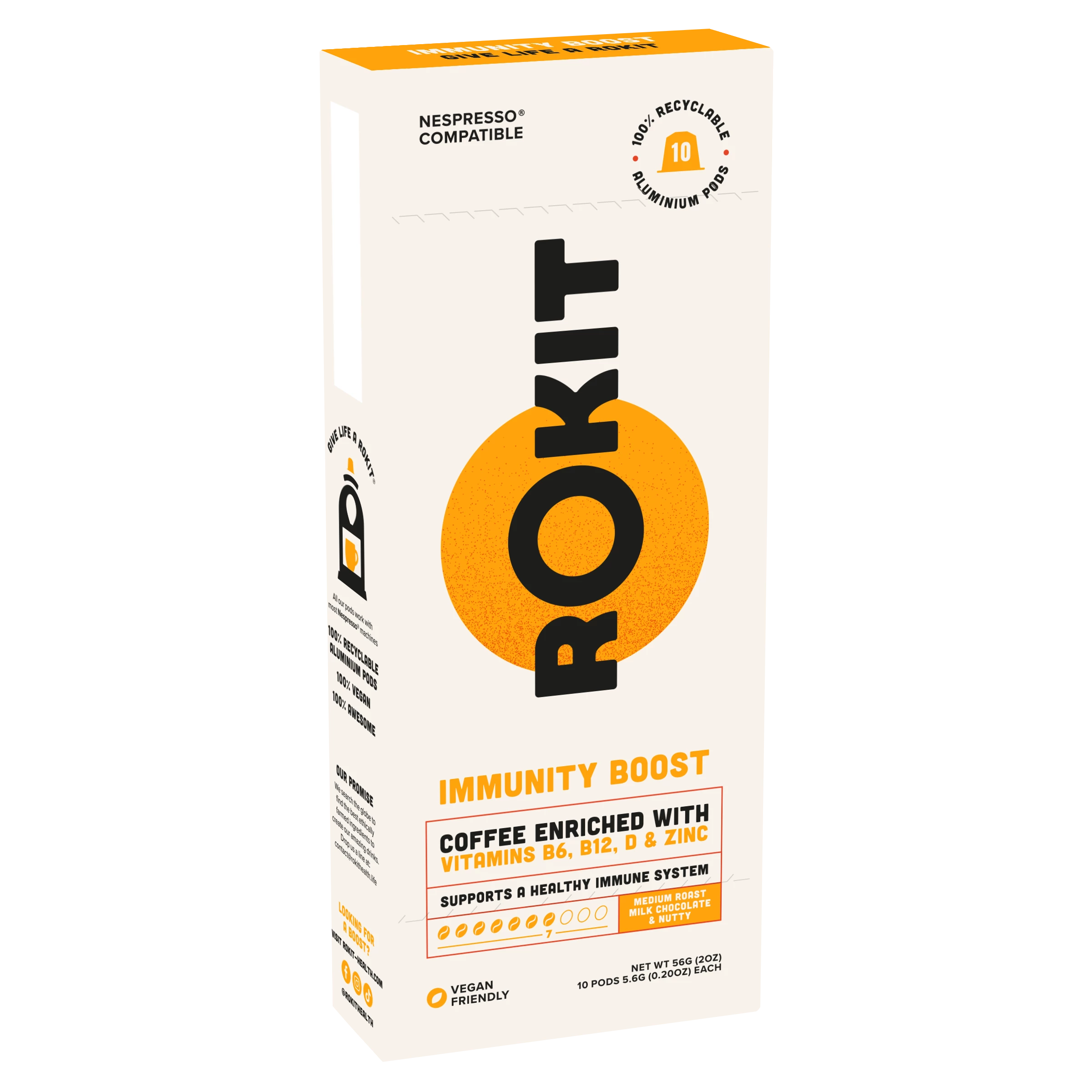 免疫力アップ ネスプレッソコーヒー 10ポッド - Rokit