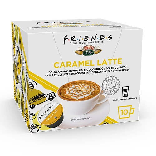 Latte Macchiato X10 Kapseln kompatibel mit Dolce Gusto - Friends