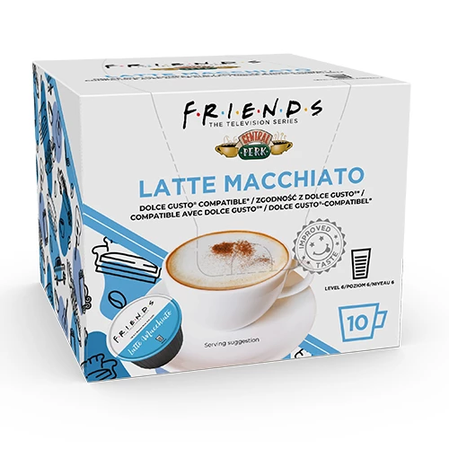 Капсулы Latte Caramel X10, совместимые с Dolce Gusto - Friends