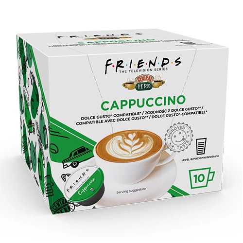 Viên nang Cappuccino X10 tương thích Dolce Gusto - Friends