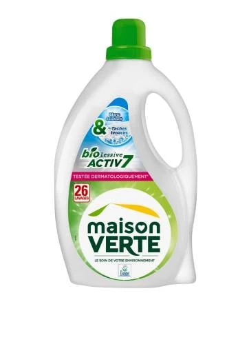 Bio Active7 liquid laundry detergent 1.8l - MAISON VERTE