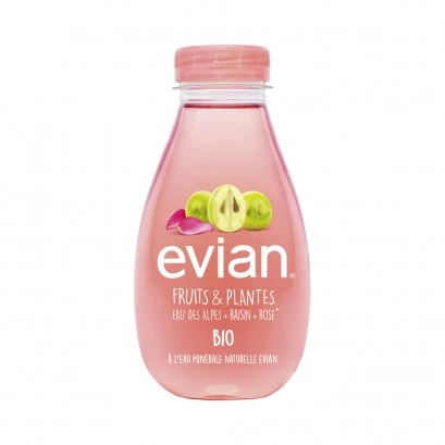 Evian Raisin Rose Bio 37cl