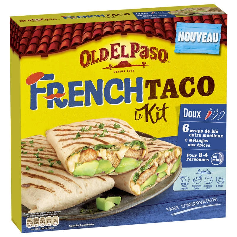 Kit French Tacos 385g