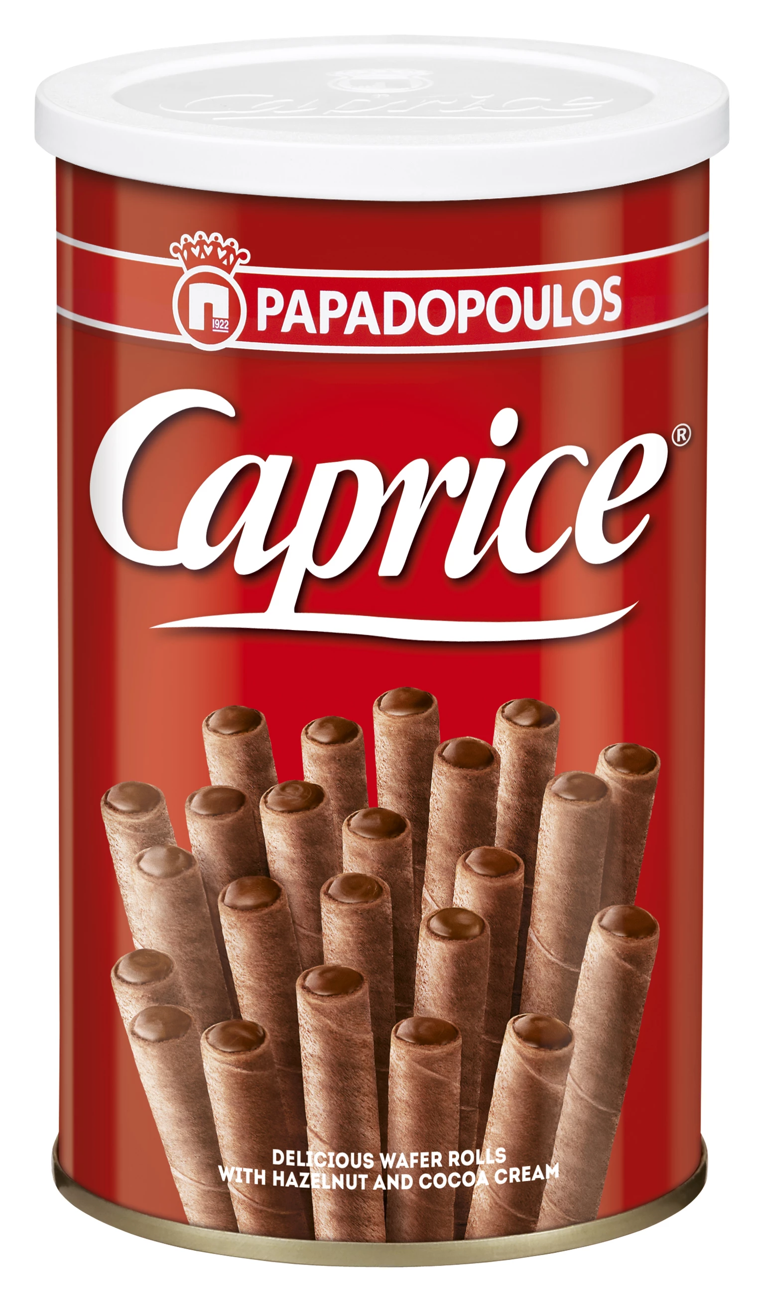 Caprice Hazelnut and Cocoa Wafers 115g - PAPADOPOULOS