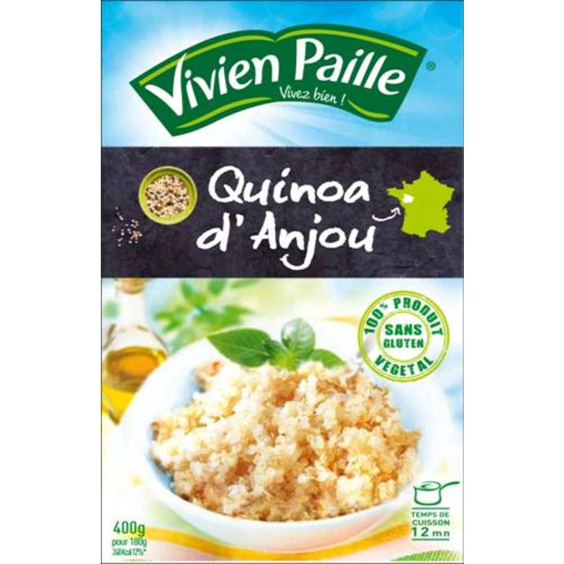 Quinoa d'anjou 400g - VIVIEN PAILLE