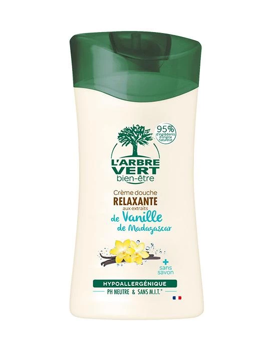 Relaxing vanilla shower cream 250ml - L'ARBRE VERT