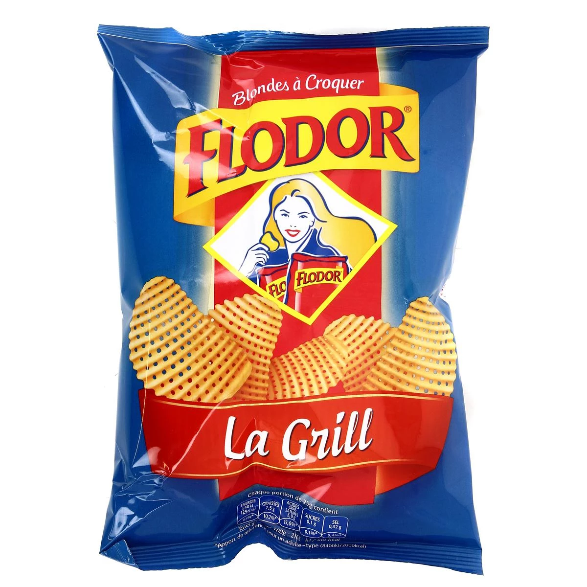 Chips la grill 125g - FLODOR