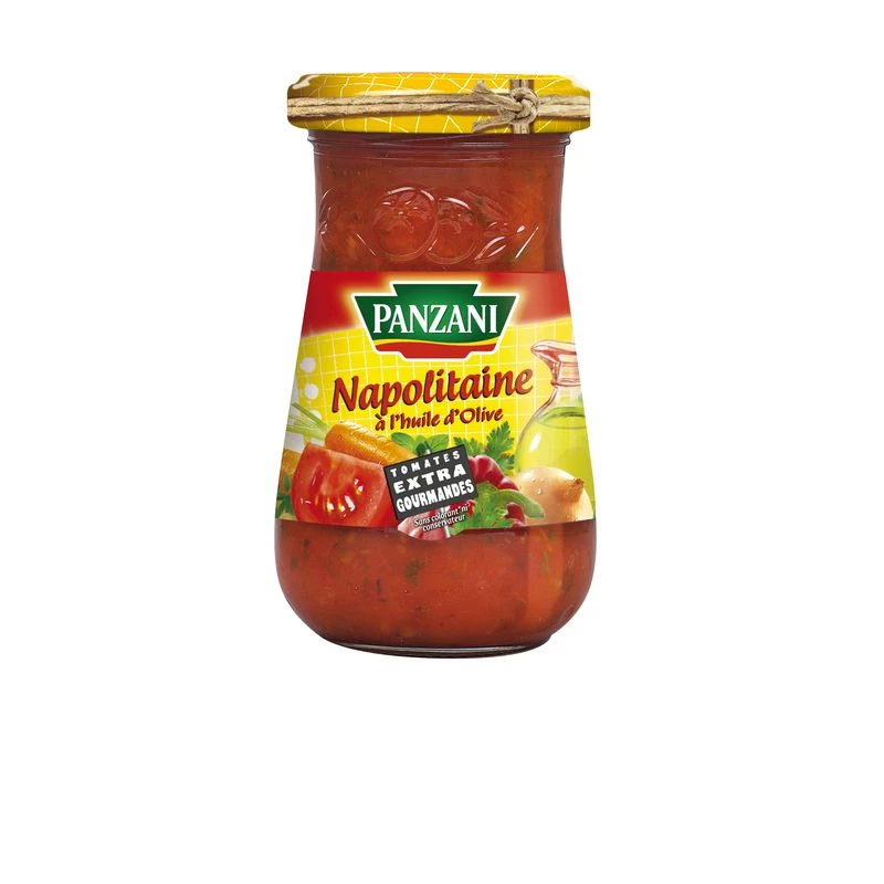 Sauce Napolitaine à l'huile d'olive 210g - PANZANI
