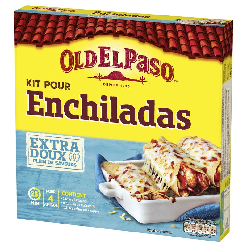 Kit pour Enchiladas Sans Piment - Old El Paso