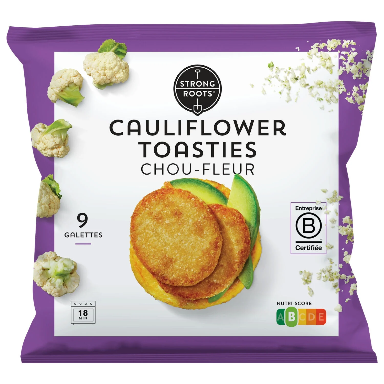 375g Cauliflower Toasties