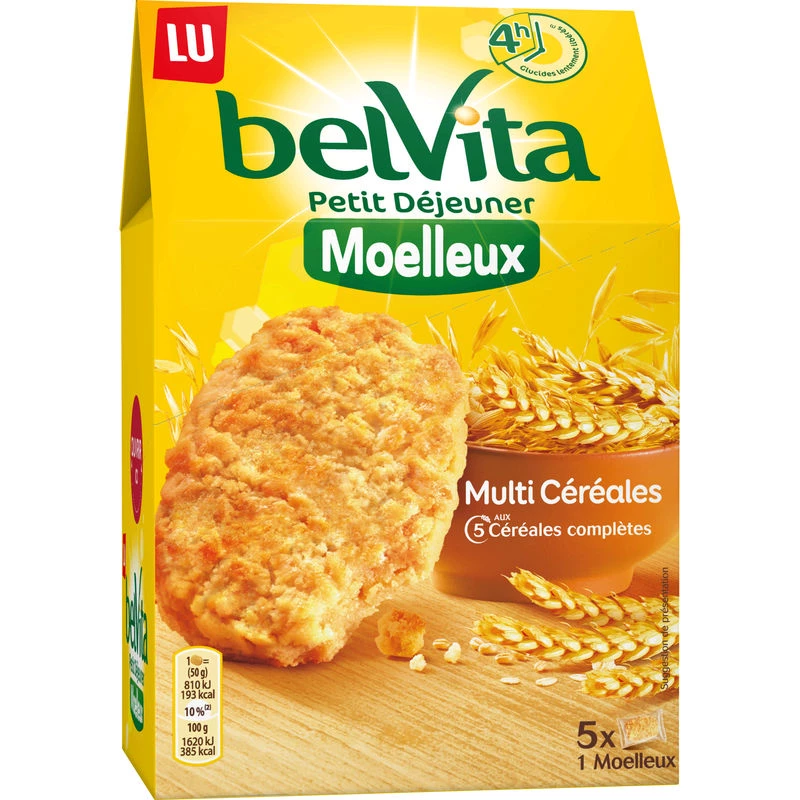 Belvita soft multi-cereal biscuits 250g - BELVITA