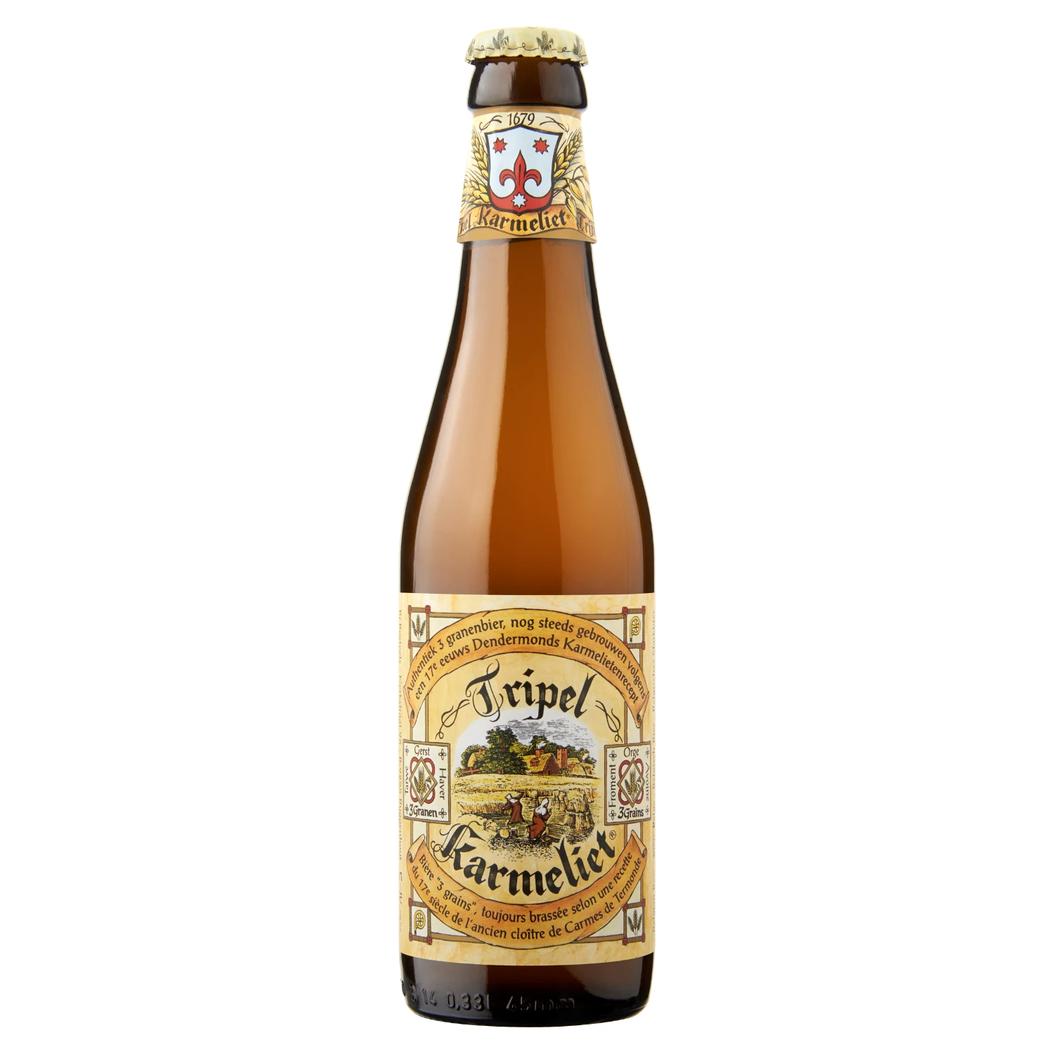 Bière Belge Blonde Triple, 8,4°, 33cl - KARMELIET
