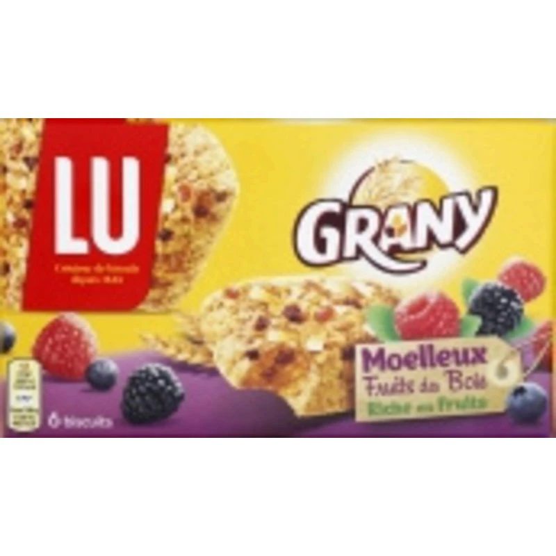 Grany soft forest fruit rich in fruits 192g - LU
