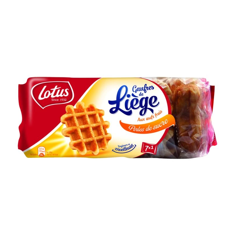 Sweet Liège waffle x7 - LOTUS