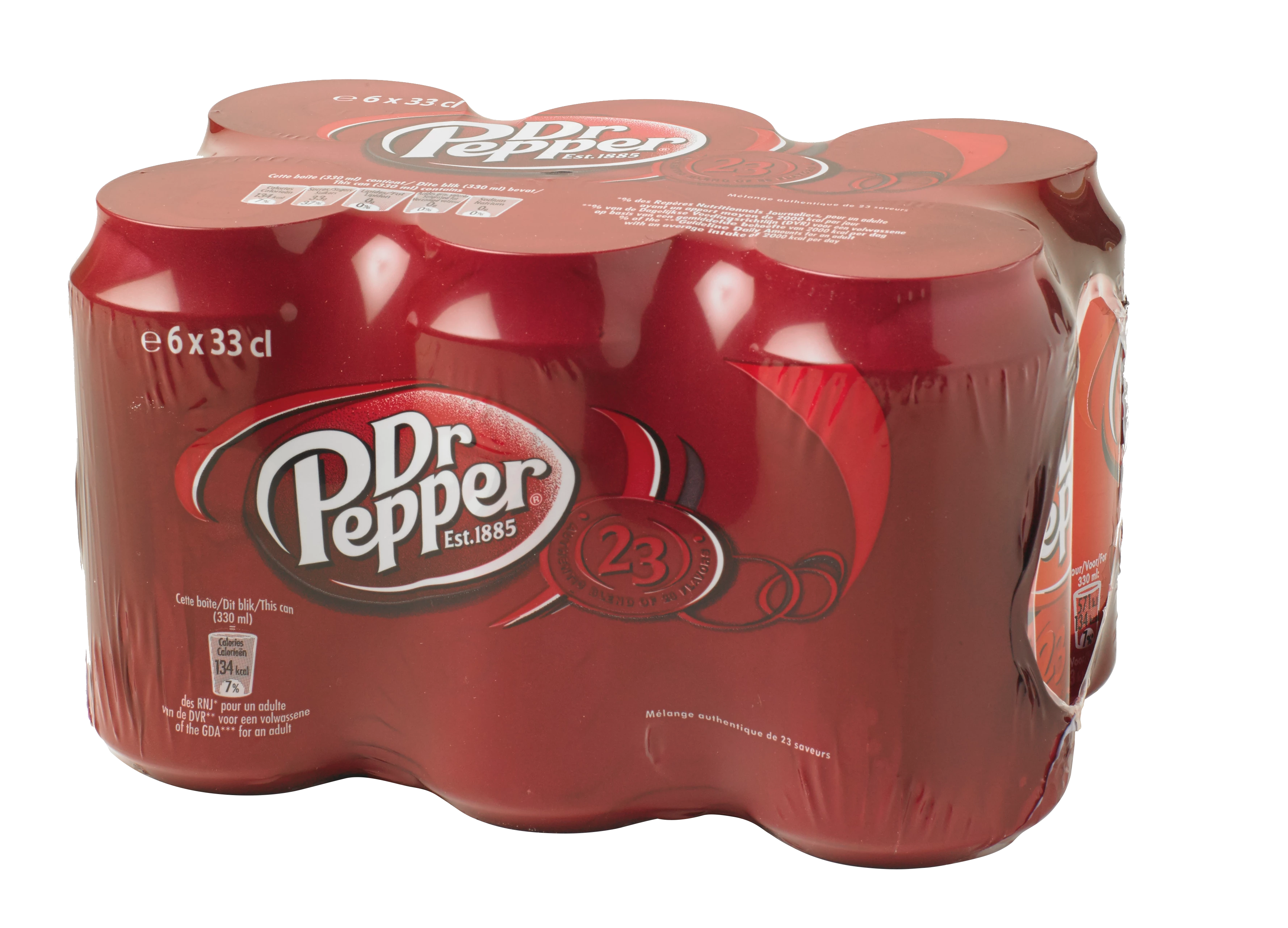 Soda Dr Pepper 6x33cl