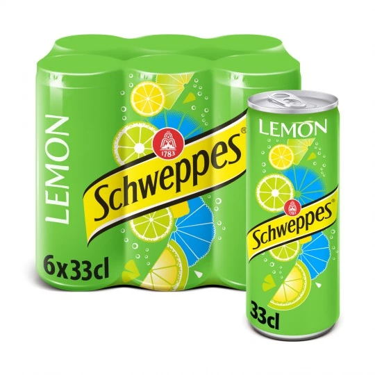Schwep Lemon Bt 6x33cl