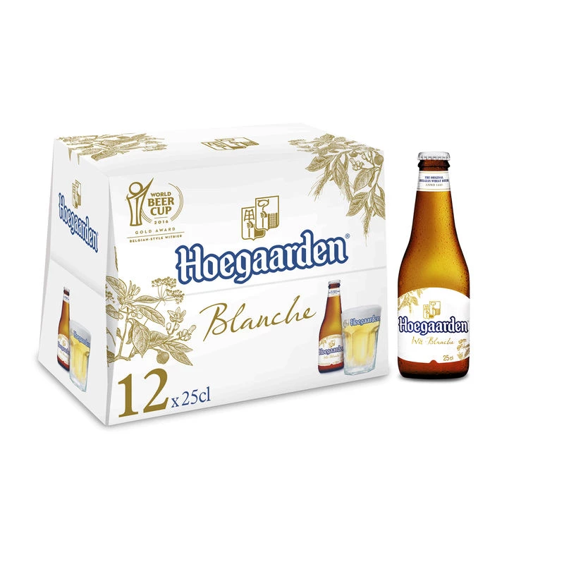 Bia trắng 12x25cl - Hoegaarden