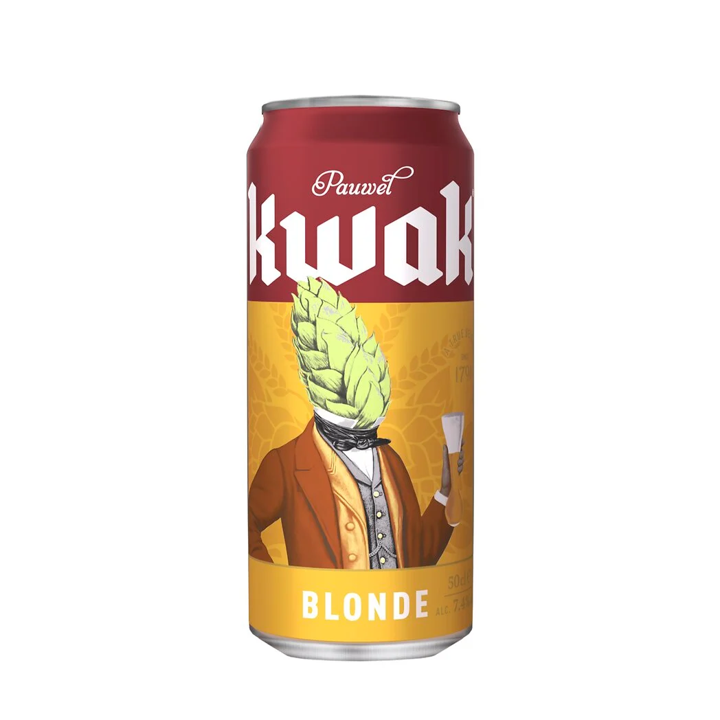 Bière Blonde 7,4% 50cl - Kwak