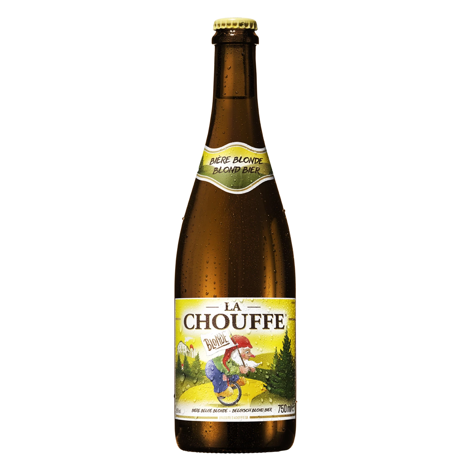 Bière Blonde d'Ardenne, 75 cl - LA CHOUFFE