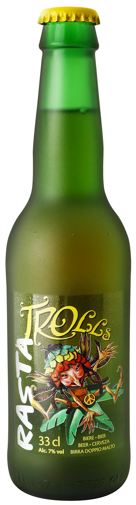 Bière Blonde Belge, 7°, 33cl - RASTA TROLLS