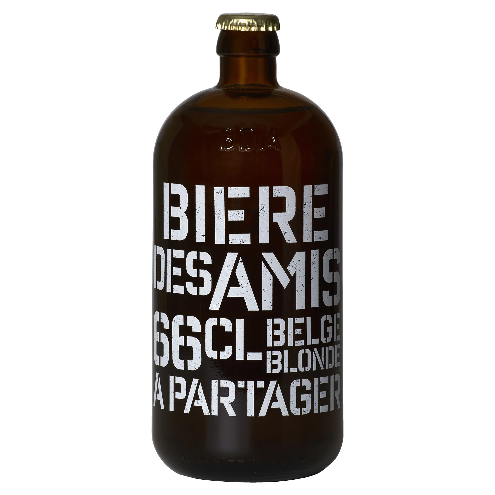 Bière Blonde à Partager, 5,8°, 66cl - BIERE DES AMIS