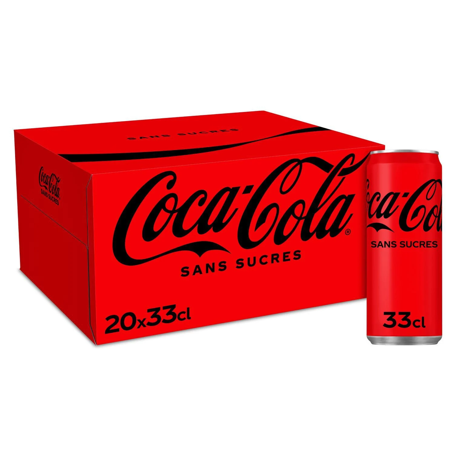 Bte 20x33cl Coca Cola Zero
