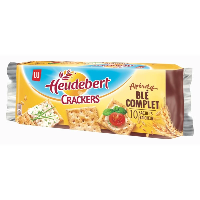 Whole wheat crackers 250g - HEUDEBERT