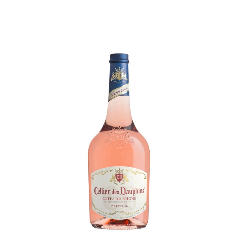 Vin Rosé Côtes du Rhône AOP, 75cl - CELLIER DES DAUPHINS