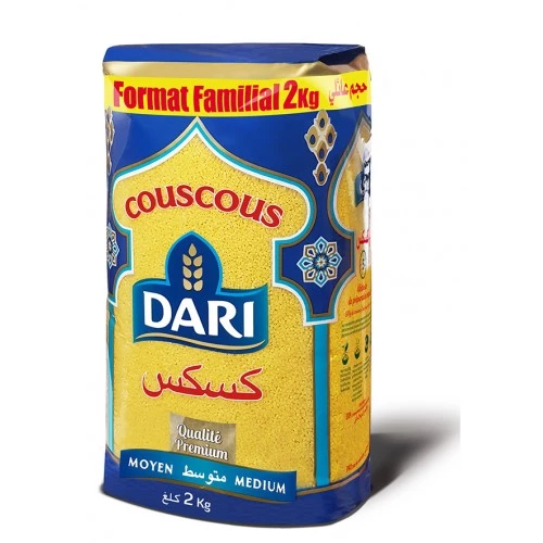 Medium Couscous 2kg - DARI