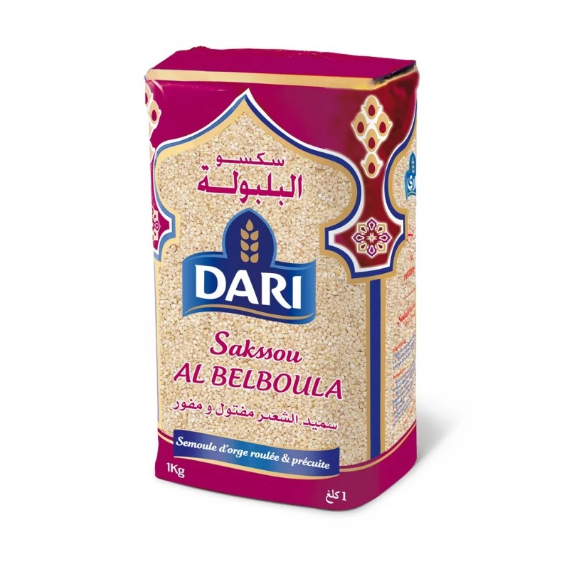 蒸粗麦粉 Dorge Belboula 1kg - DARI