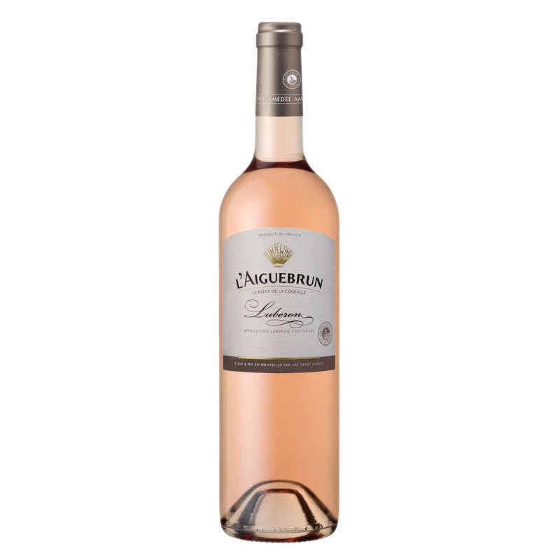 Vin Rosé du Lubéron, 13°, 75cl - L'AIGUEBRUN