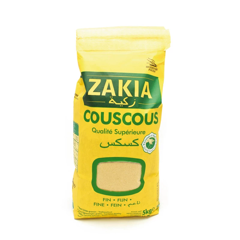 蒸粗麦粉 5 公斤 - ZAKIA