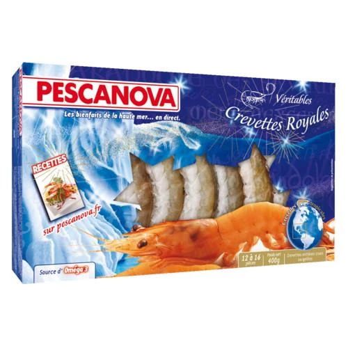 Crevettes royales 400g - PESCANOVA