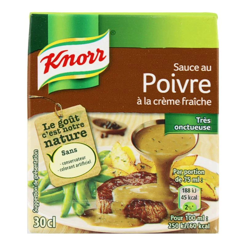 Sauce Poivre 30cl Knorr